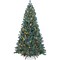 Best Choice Products Pre-Lit Pre-Decorated Holiday Christmas Pine Tree w/ Lights, Base – Blue Spruce